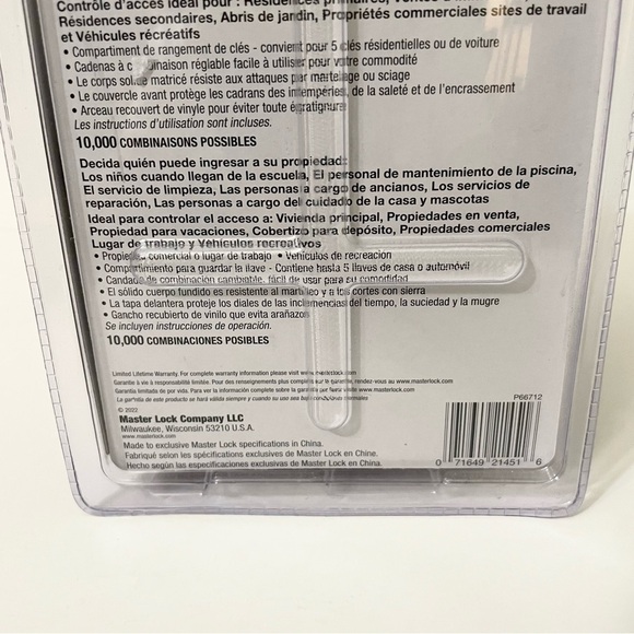 Master Lock Portable Lock Box - Picture 5 of 13